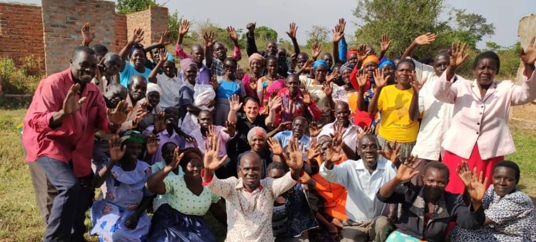 Bible school group, East Africa