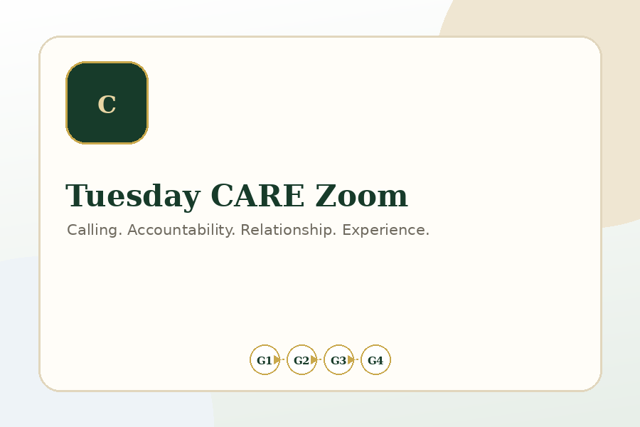 Tuesday CARE Zoom